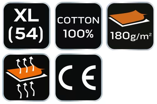 Póló, zöld, 100% pamut, 180g/m2, XL