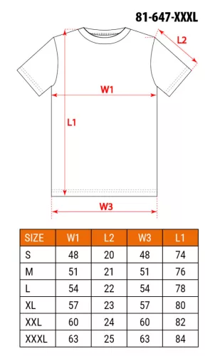 Póló, zöld, 100% pamut, 180g/m2, XXXL