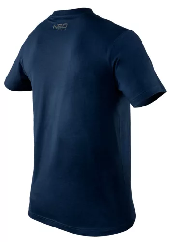 Póló, sötétkék, 100% pamut, 180g/m2, M