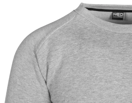 Melegítő felső comfort, szürke, 79% pamut, s