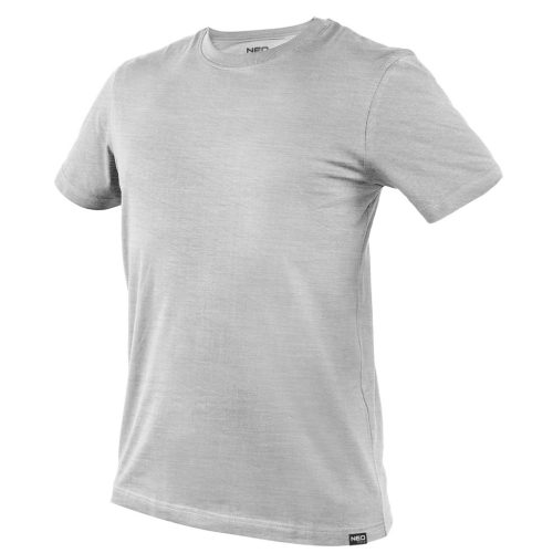 Póló comfort, szürke, 90% pamut, xxl