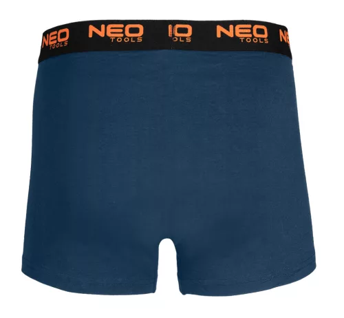 Boxeralsó, 95% pamut, 2% elasztán, olivazöld, kék, fekete, 3db, M