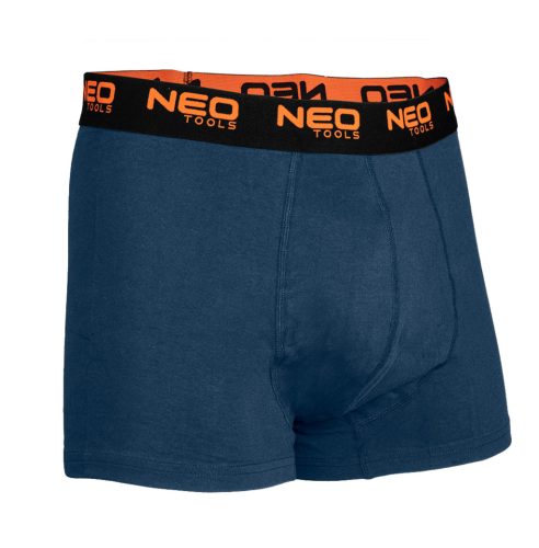 Boxeralsó, 95% pamut, 2% elasztán, olivazöld, kék, fekete, 3db, XL