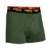 Boxeralsó, 95% pamut, 2% elasztán, olivazöld, kék, fekete, 3db, XXL