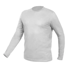   Munkavédelmi póló, hosszú ujjú, szürke, 90% pamut, XXXL