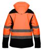 Láthatósági Munkadzseki, softshell, kapucnival, narancssárga,XXL