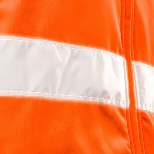 Láthatósági Munkadzseki, softshell, kapucnival, narancssárga,XXXL