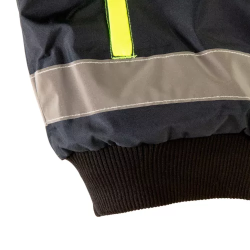 Láthatósági Munkadzseki, extrán szigetelt, sárga,XL