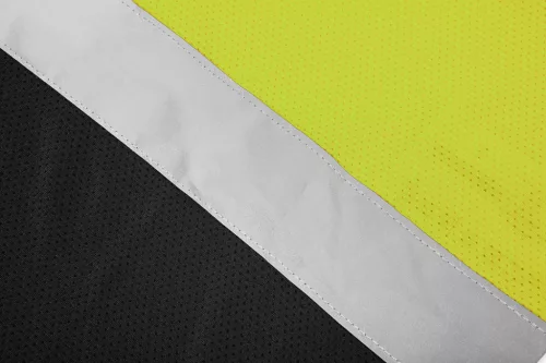 Láthatósági póló, sárga, sötét alsó résszel,XL