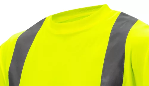 Láthatósági póló, sárga, S