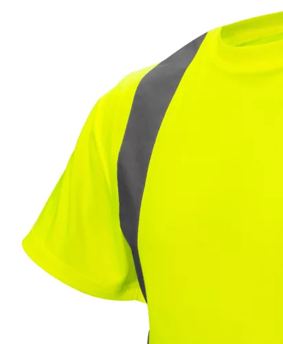 Láthatósági póló, sárga,XL