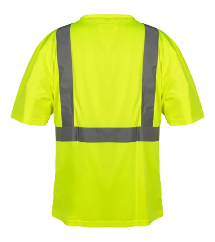 Láthatósági póló, sárga,XL