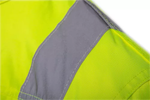 Láthatósági munkadzseki, 60% pamut, 40% polyester, 260 gsm, L