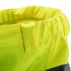 Láthatósági munkanadrág, softshell, sárga,XXL