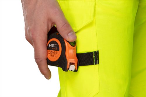 Láthatósági munkanadrág, 60% pamut, 40% polyester, 260 gsm,XXXL