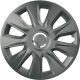 Versaco 16" Stratos Ring Chrome Graphite Dísztárcsa garnitúra