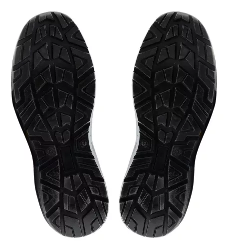 Munkavédelmi cipő, S1 FO, textil felsőrész, acélbetét, csúszásmentes talp, 45