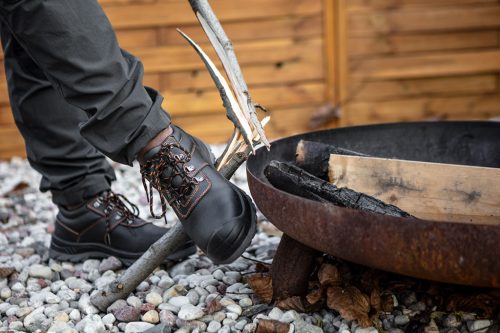 Munkavédelmi cipő, S3 SR FO, acélbetéttel, 40