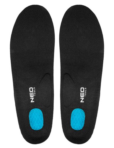 Talpbetét, zselés sarokvédő betéttel,nedvességelvezető perforációval, univerzális méret, 41-47