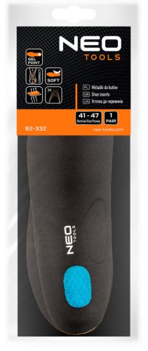 Talpbetét, zselés sarokvédő betéttel,nedvességelvezető perforációval, univerzális méret, 41-47