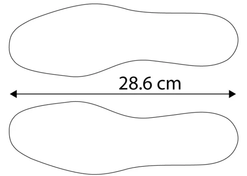 Talpbetét, filc, hőszigetelt, 42-43