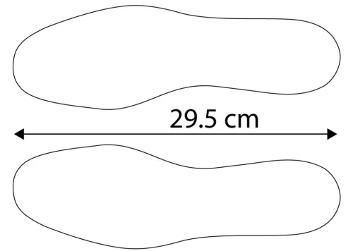 Talpbetét, hőszigetelt, nedvszívó anyag, 44-45