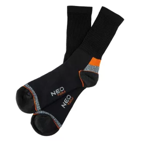  Munkazokni, hosszú, 70% pamut, 30% polyester, megerősített sarok, lélegző, 39–41
