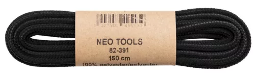 Cipőfűző 150cm, fekete