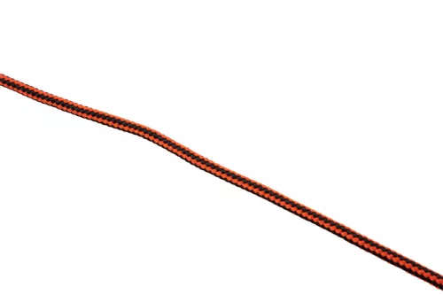 Cipőfűző 120cm, narancs/fekete