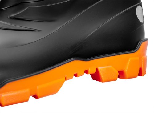 Gumicsizma, PRO S4 SRC, vegyszerálló csúszásmentes talp, kompozit sarok és lábfejvédelem, 45,