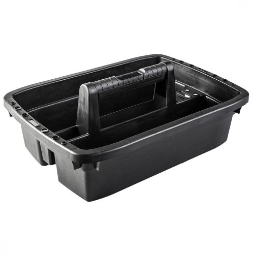 Szerszámkocsi, kerekekkel, 680x400x355mm, szortimenterrel, teleszkópos nyéllel