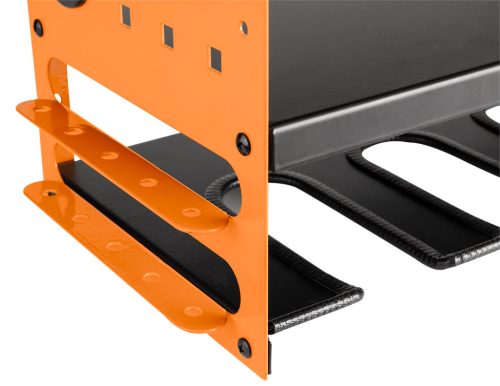 Fali polc akkus gépekhez, akku és töltőtároló polcokkal