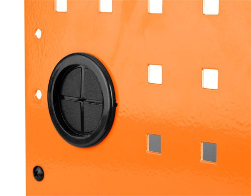 Fali polc akkus gépekhez, akku és töltőtároló polcokkal