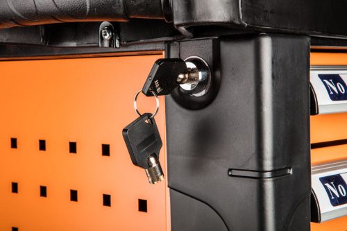 Műhelykocsi 6 fiókkal, 770x460x870mm, szerszámkocsi