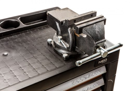 Műhelykocsi 6 fiókkal, 770x460x870mm, szerszámkocsi