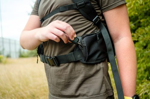 Vízálló hátizsák, 100% poliészter, 30l, 32-22-45cm
