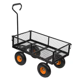   Kerti kocsi, fémvázas, tömlős kerekekkel, 300kg teherbírás