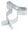 Szerszámtartó klipsz, falra szerelhető, horganyzott acél, átmérő 16mm, 10db