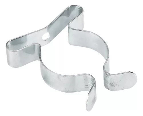 Szerszámtartó klipsz, falra szerelhető, horganyzott acél, átmérő 25mm, 10db