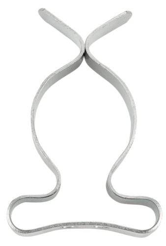 Szerszámtartó klipsz, falra szerelhető, horganyzott acél, átmérő 32mm, 10db