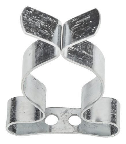 Szerszámtartó klipsz, falra szerelhető, horganyzott acél, átmérő 32mm, 10db