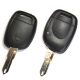 Renault Clio, Kangoo, Twingo, 1 gombos, elemtartó nélküli kulcsház