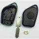 Peugeot kulcsház, 1 gombos, infrás kulcshoz