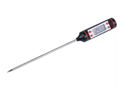 Tűhőmérő LCD kijelzővel, 145 mm-es tűvel