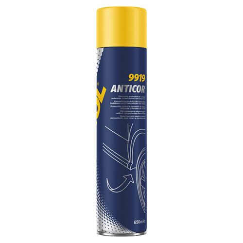 SCT- Mannol 9919 Anticor Spray - alvázvédő, fekete, rücsis, 650ml