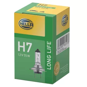   Hella 8GH 007 157-201 12V 55W H7 PX26 Long Life fényszóróizzó