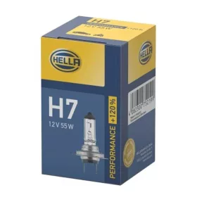   Hella 8GH 223 498-031 12V 55W H7 PX26 Performance +120% fényszóróizzó