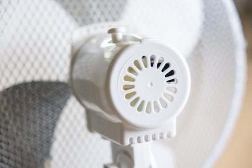 Asztali ventilátor, 45W, 40cm átmérő, oszcillátoros