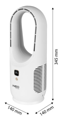 Ventilátor, akkumulátoros, belső-rejtett ventilátorlapátok, 2200mah akku, 3 fokozat, 3-12 óra működési idő