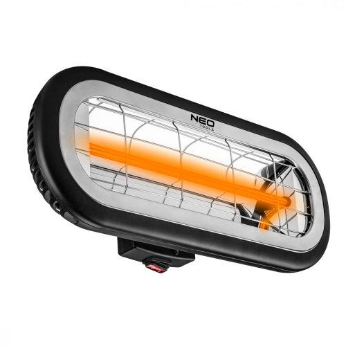 Halogén hősugárzó 2000W, IP65, infravörös arany halogén izzó, kül és beltéri, fal és menny., 24m2